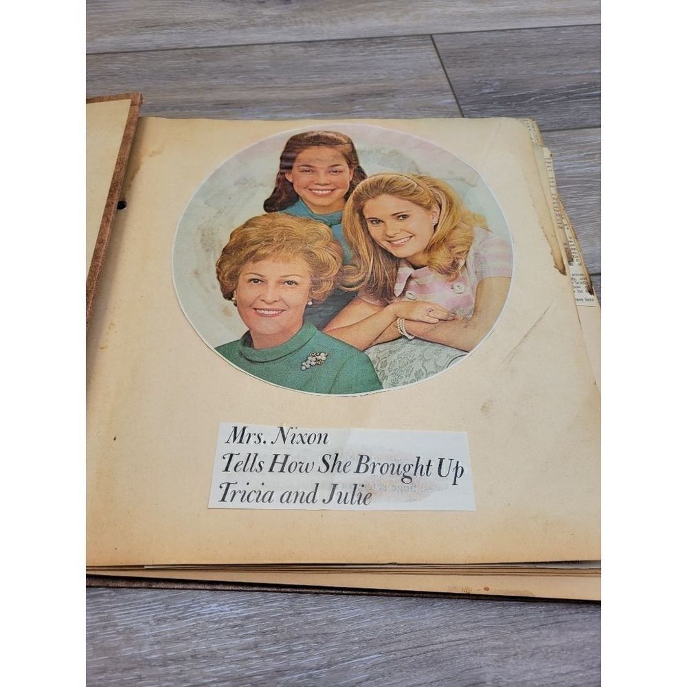 President Nixon scrapbook